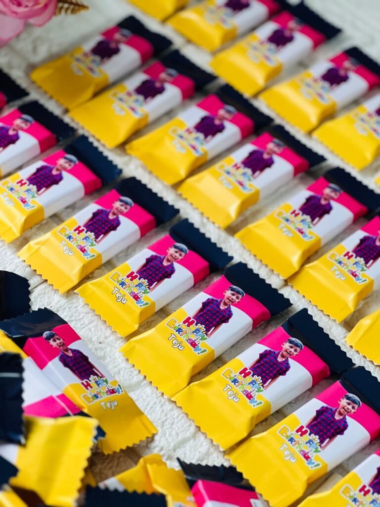 customised chocolate wrappers - Giftoy