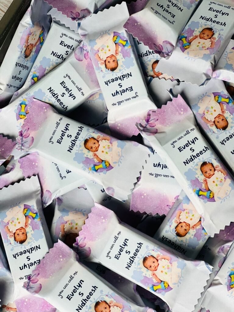 customised chocolate wrappers - Giftoy