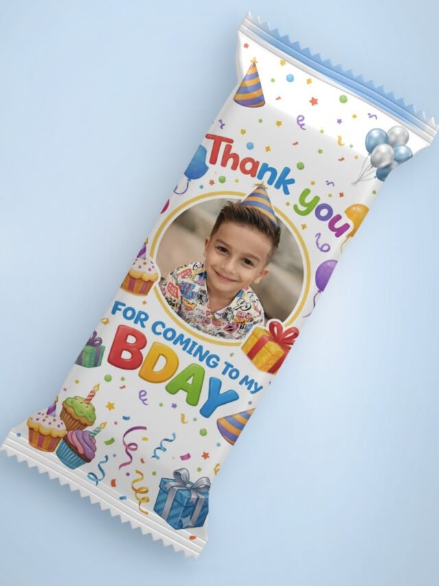 Customised chocolate wrapper | Personalised kitkat chocolate