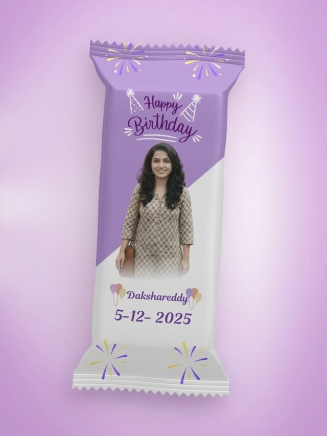 Customised chocolate wrapper | Personalised kitkat chocolate